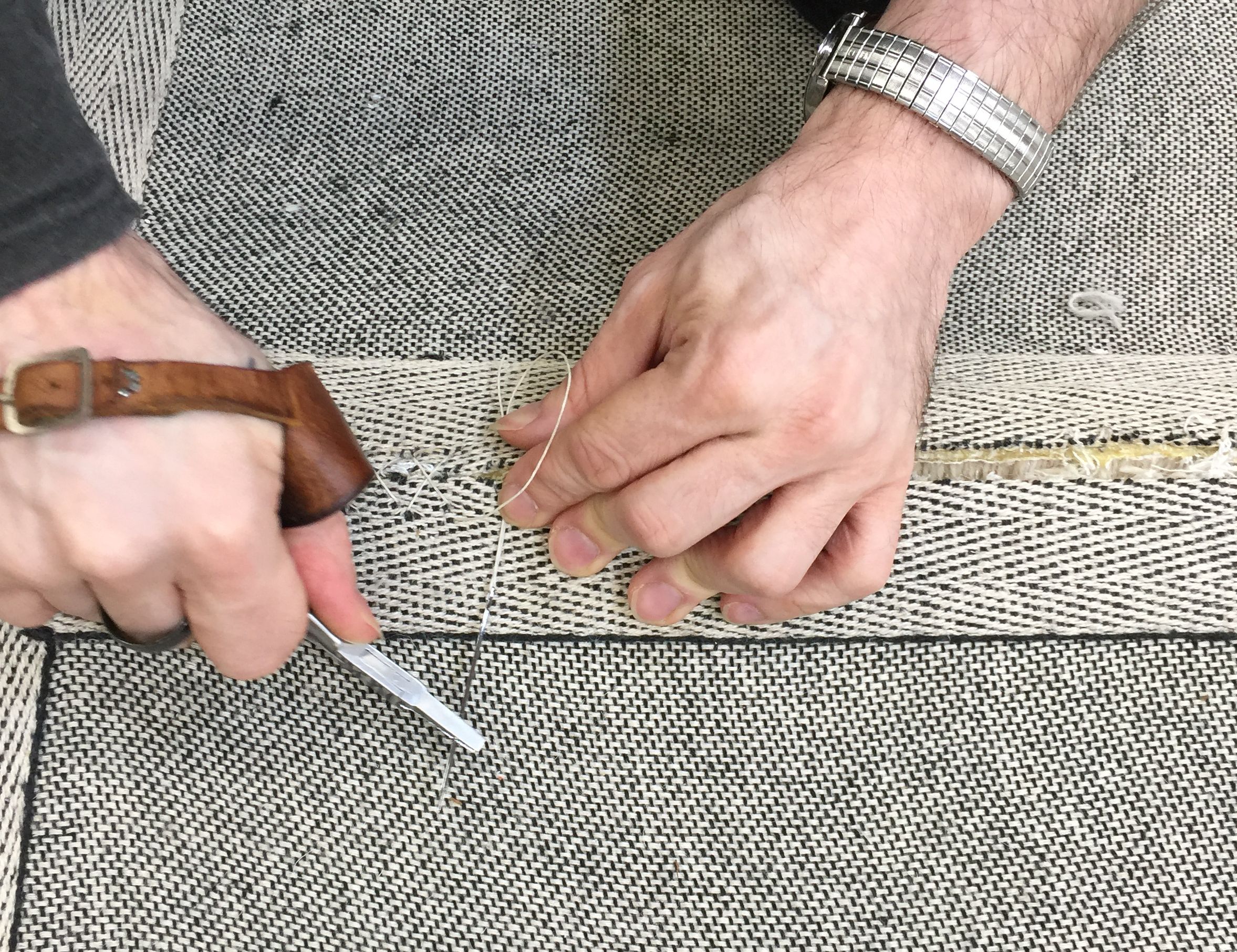 D. A. Burns' Carpet & Rug Workroom Works A Little Magic Every Day D.A